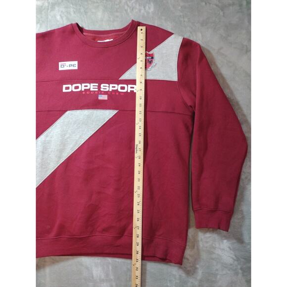 DOPE SPORT BOUGIE CREW Men Size 2XL Pullover Sweatshirt - Picture 5 of 14